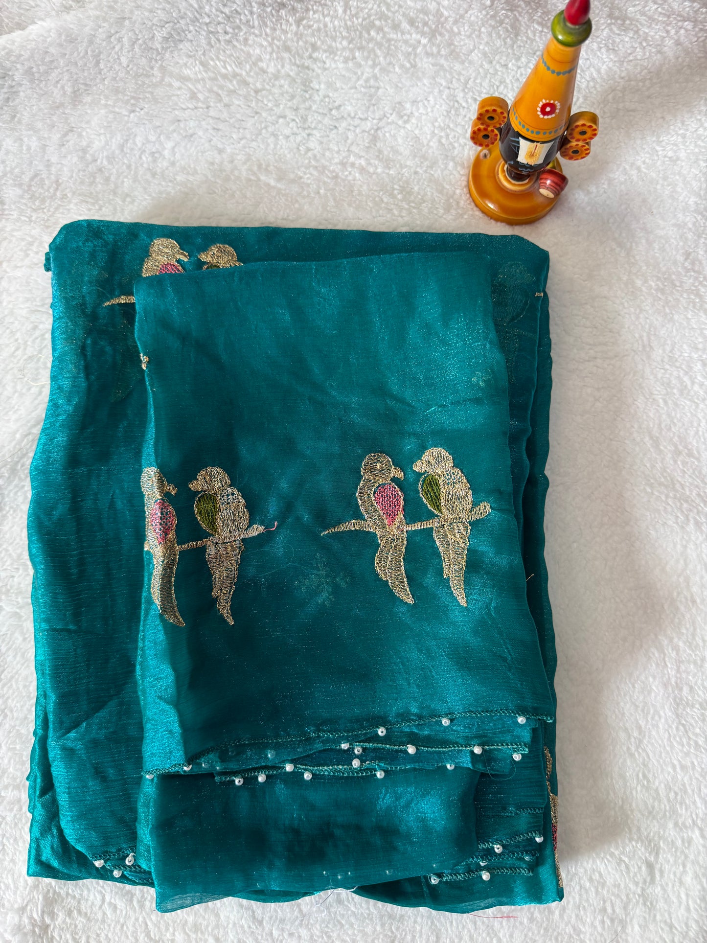 Fancy Work Saree