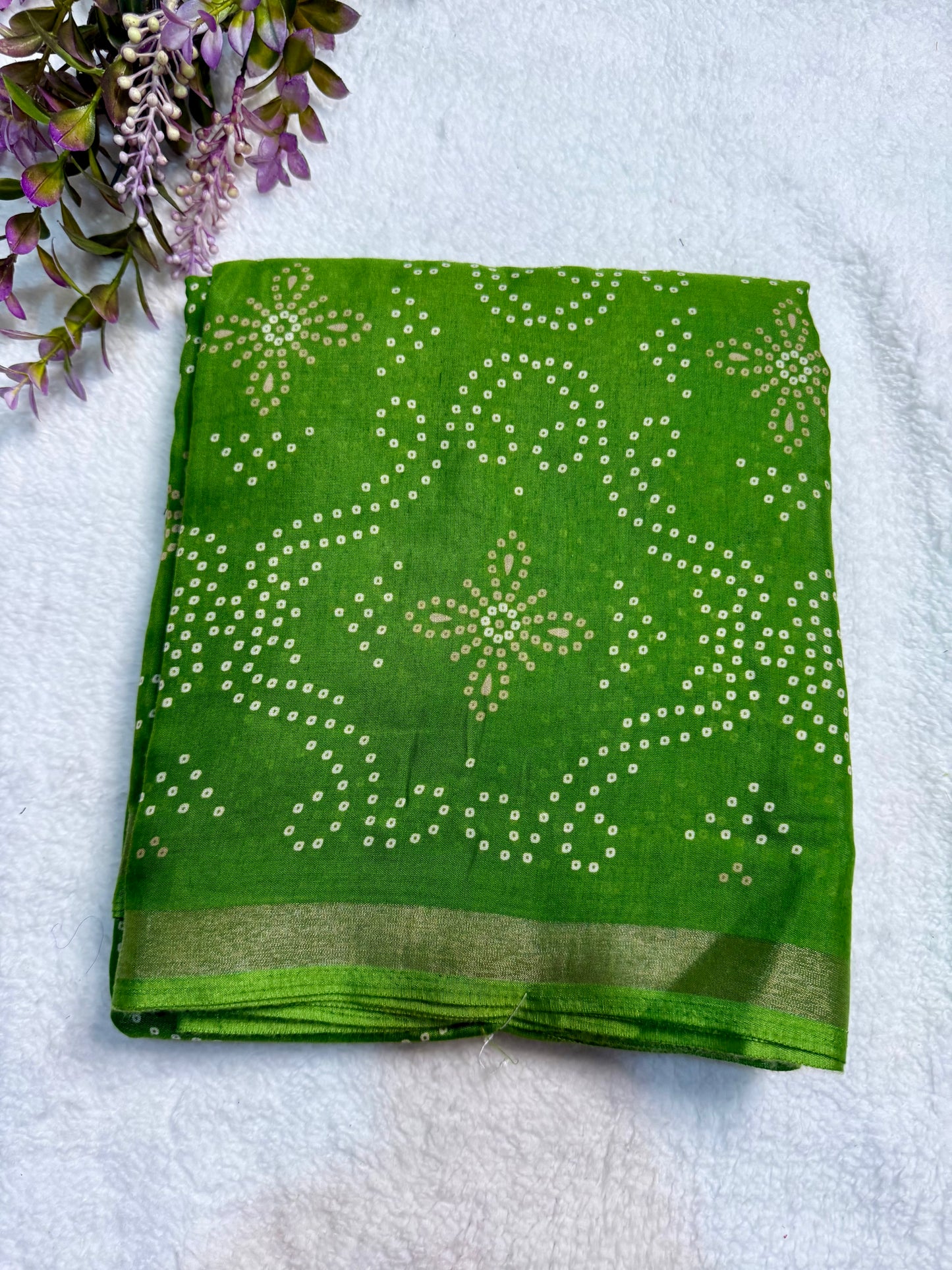 Mal Silk Bhandini Saree
