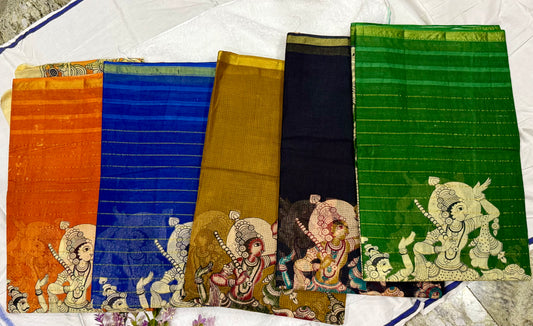 Kalamkari Cotton Saree