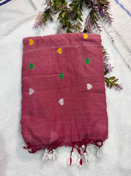 Little Heart Kadhi cotton saree