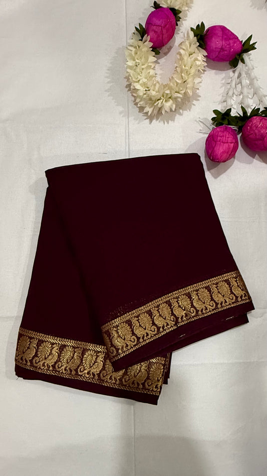 Bene Crepe Saree