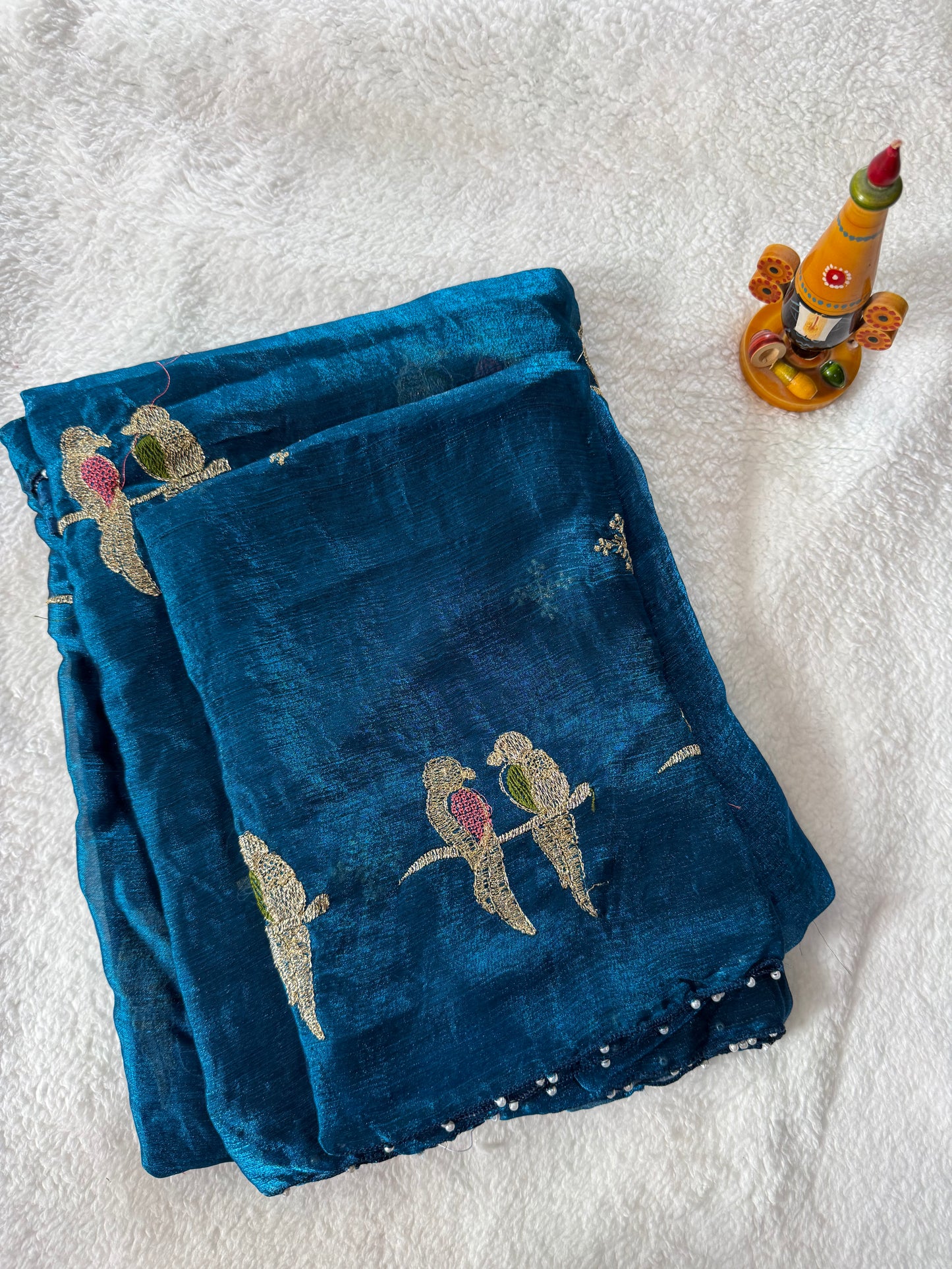 Fancy Work Saree