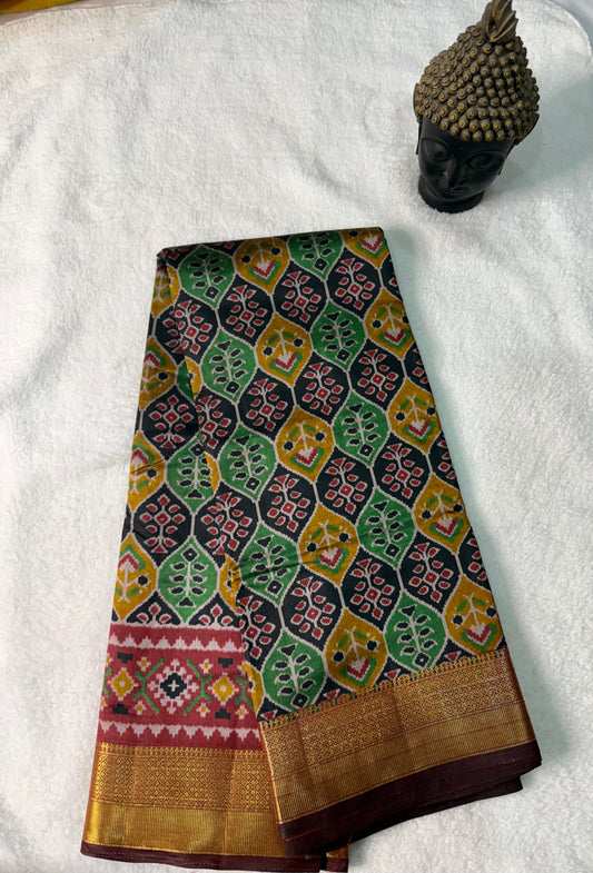 Ikkat Saree