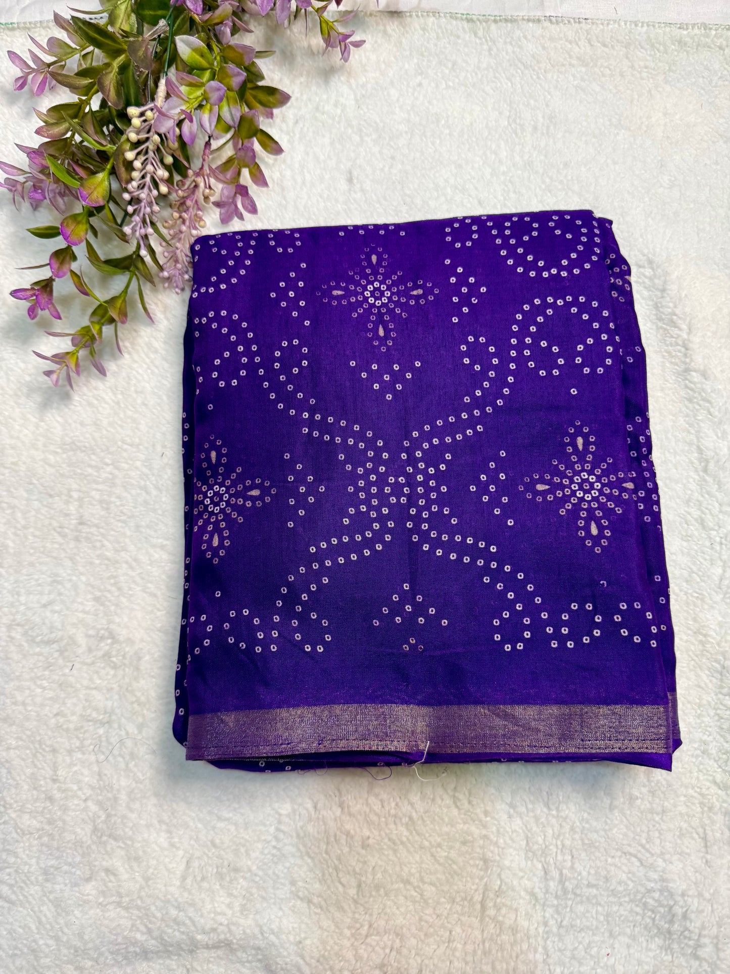 Mal Silk Bhandini Saree