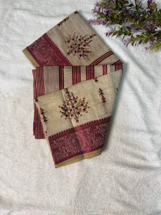 Kalamkari Saree