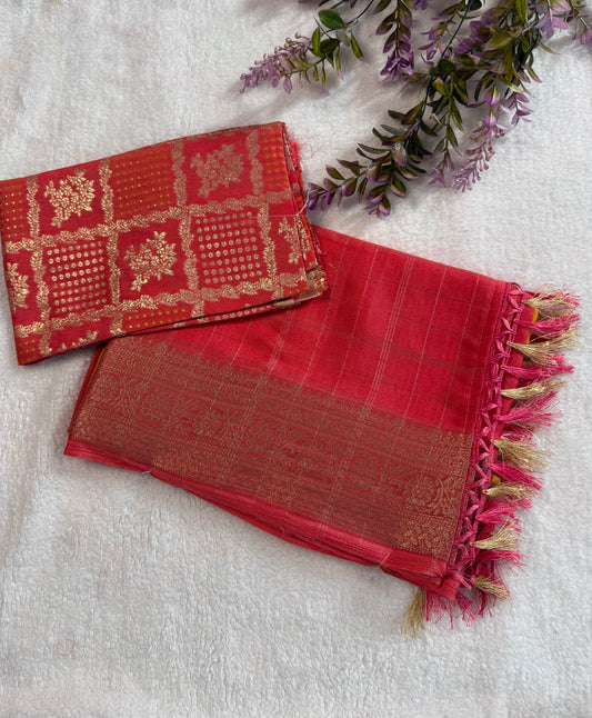 Double Shade Saree
