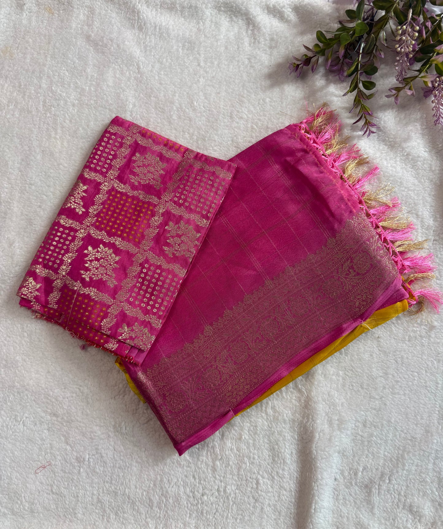 Double Shade Saree