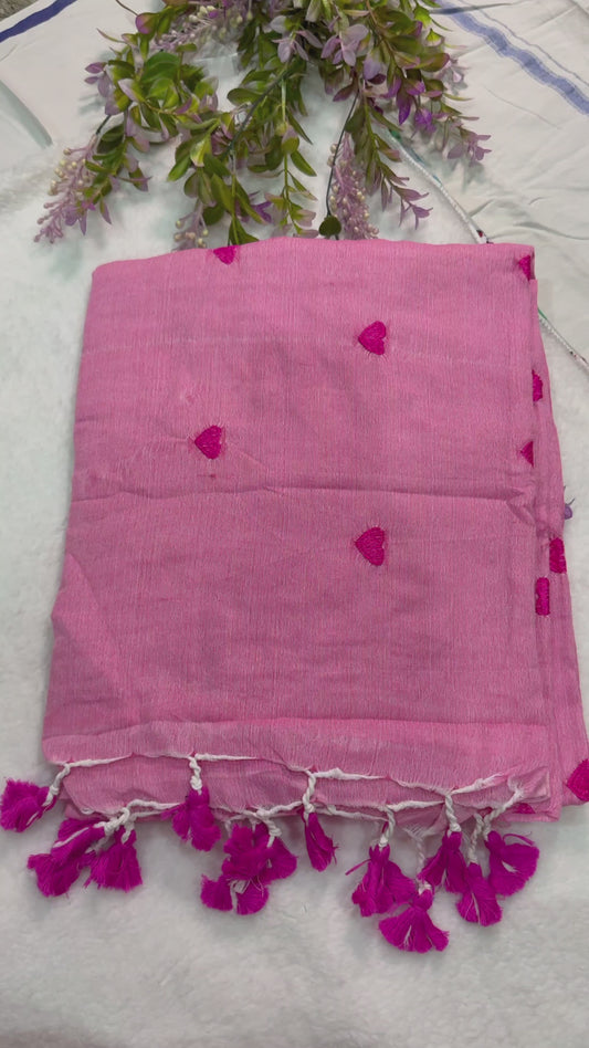 Little Heart Kadhi cotton saree